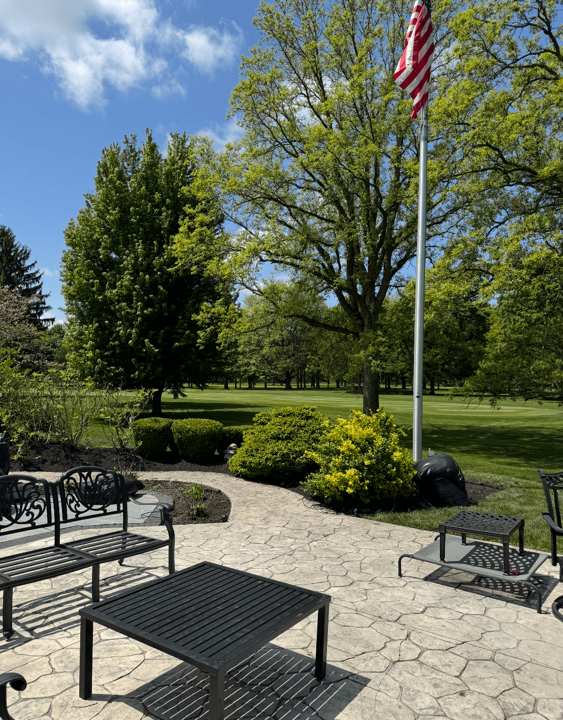 Precision mowing and edging service